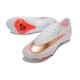 Crampon de Football Nike Zoom Mercurial Vapor 17 Elite FG Blanc Orange Or