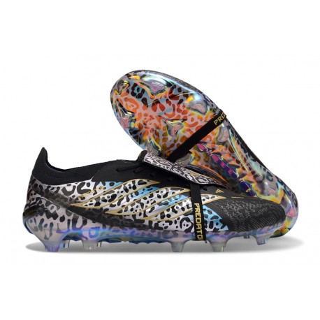 Adidas Predator 26 Elite Tongue FG Nouvelle x Kaka Noir Or Mét.