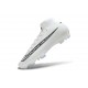 Chaussures Neuf Nike Mercurial Superfly 10 Elite FG Blanc Noir