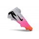 Chaussures Neuf Nike Mercurial Superfly 10 Elite FG Rose Noir Blanc