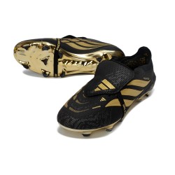 Crampons de Foot Adidas Predator Elite FT FG Noir Dore