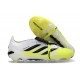 Crampons de Foot Adidas Predator Elite FT FG Blanc Noir Jaune