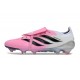 Crampons de Foot Adidas Predator Elite FT FG Rose Blanc Noir
