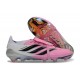 Crampons de Foot Adidas Predator Elite FT FG Rose Blanc Noir