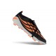 Adidas Chaussure Predator Elite Foldover Tongue FG Noir Orange