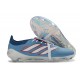 Adidas Chaussure Predator Elite Foldover Tongue FG Bleu Blanc