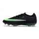 Nike Air Zoom Mercurial Vapor XVII Elite FG Neuf Noir Vert Illusion