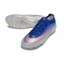 Nike Air Zoom Mercurial Vapor XVII Elite FG Neuf Bleu Argent Rose