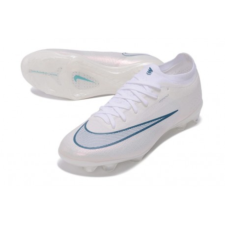 Nike Air Zoom Mercurial Vapor XVII Elite FG Neuf Blanc Bleu Ciel
