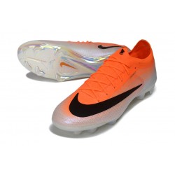 Crampons de Foot Nike Zoom Mercurial Vapor 17 Elite FG Orange Noir