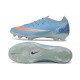 Crampons de Foot Nike Zoom Mercurial Vapor 17 Elite FG Bleu Orange