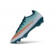 Crampons de Foot Nike Zoom Mercurial Vapor 17 Elite FG Vert Orange