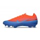 Crampons de Foot Nike Zoom Mercurial Vapor 17 Elite FG Orange Bleu