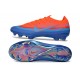 Crampons de Foot Nike Zoom Mercurial Vapor 17 Elite FG Orange Bleu