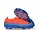 Crampons de Foot Nike Zoom Mercurial Vapor 17 Elite FG Orange Bleu