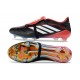 Adidas Chaussure Predator Elite Foldover Tongue FG Noir Blanc Rouge