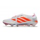 Adidas Chaussure Predator Elite Foldover Tongue FG Blanc Rouge