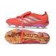 Adidas Chaussure Predator Elite Foldover Tongue FG Rouge Argent