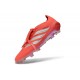 Adidas Chaussure Predator Elite Foldover Tongue FG Rouge Argent