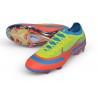 Crampons de Foot Nike Zoom Mercurial Vapor 17 Elite FG Rouge Bleu Jaune