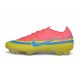 Nike Mercurial Vapor XVII Elite FG Chaussure Nouvelles Rouge Jaune Bleu