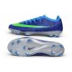 Nike Mercurial Vapor XVII Elite FG Chaussure Nouvelles Bleu Vert