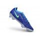 Nike Mercurial Vapor XVII Elite FG Chaussure Nouvelles Bleu Vert