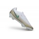 Nike Mercurial Vapor XVII Elite FG Blanc Vert luminescent Mtlc Or
