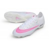 Nike Mercurial Vapor XVII Elite FG Chaussure Nouvelles CR7 Blanc Rose