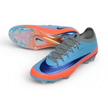 Nike Mercurial Vapor XVII Elite FG Chaussure Nouvelles Bleu Orange