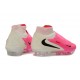 Chaussure Nike Phantom 6 Elite High FG Rose Blanc