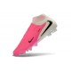 Chaussure Nike Phantom 6 Elite High FG Rose Blanc
