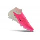 Chaussure Nike Phantom 6 Elite High FG Rose Blanc