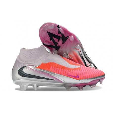 Crampons Nike Phantom 6 Elite High FG Alexia Putellas Brt Rouge Noir