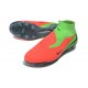 Crampons de Football Nike Phantom 6 Elite High FG Hot Punch Noir Vert Strike