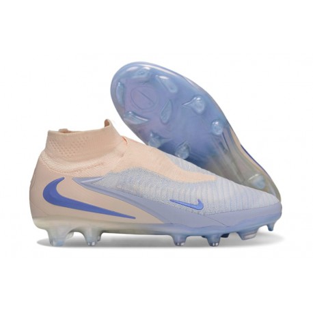 Crampons de Football Nike Phantom 6 Elite High FG Bleu
