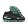 Crampons de Football Nike Phantom 6 Elite High FG Noir Vert Illusion