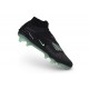 Crampons de Football Nike Phantom 6 Elite High FG Noir Vert Illusion