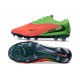 Chaussures Nike Phantom 6 Elite Low FG Rouge Vert