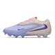 Chaussures Nike Phantom 6 Elite Low FG Bleu lavande Pêche pâle