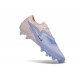 Chaussures Nike Phantom 6 Elite Low FG Bleu lavande Pêche pâle