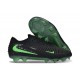 Chaussures Nike Phantom 6 Elite Low FG Noir Vert Illusion
