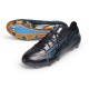 Chaussuresa de Foot adidas F50 Hyperfast EVO FG Noir Bleu