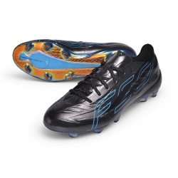 Chaussuresa de Foot adidas F50 Hyperfast EVO FG Noir Bleu