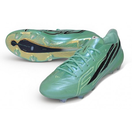 Chaussuresa de Foot adidas F50 Hyperfast EVO FG Vert Noir