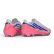 Chaussuresa de Foot adidas F50 Hyperfast EVO FG Blanc Violet Rose