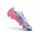 Chaussuresa de Foot adidas F50 Hyperfast EVO FG Blanc Violet Rose