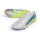 Chaussuresa de Foot adidas F50 Hyperfast EVO FG Blanc Bleu Volt