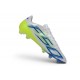 Chaussuresa de Foot adidas F50 Hyperfast EVO FG Blanc Bleu Volt