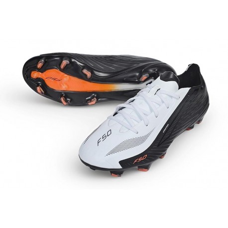 Chaussuresa de Foot adidas F50 Hyperfast EVO FG Noir Blanc